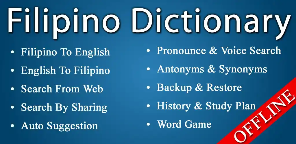 English to Tagalog Dictionary